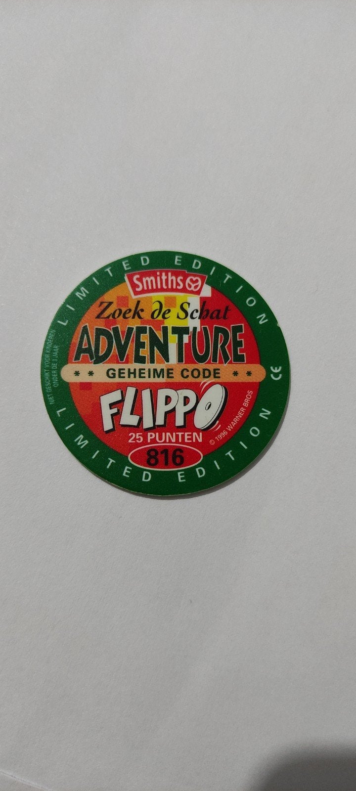 Limited Edition Adventure Flippo 816 Zeldzaam verzamelobjec, Ophalen of Verzenden, Adventure, Losse flippo's