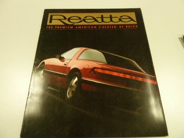 1988 Buick Reatta Brochure USA, Verzenden, Gelezen, Overige merken