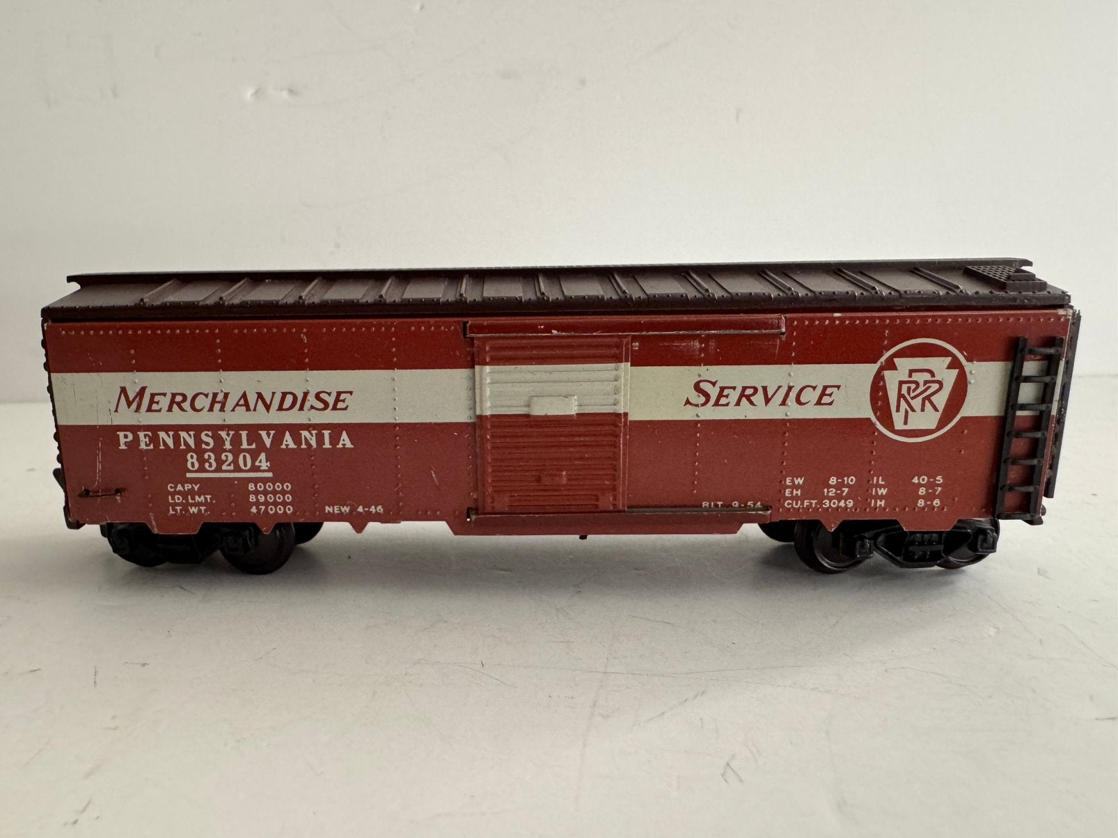 Fleischschmann american  boxcar kat.nr. 1427 variant 1a RARE, Gelijkstroom, Fleischmann, Wagon, Ophalen of Verzenden