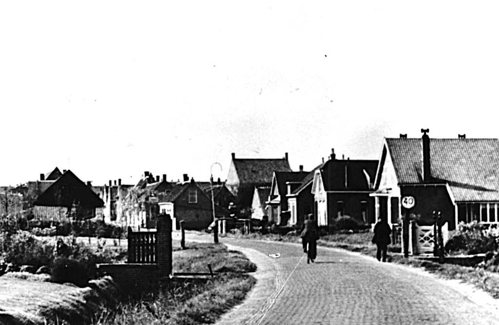 700768 Scherpenisse 1953 Zeeland Langeweg zegel Afgeweekt, Ophalen of Verzenden, 1940 tot 1960, Gelopen, Zeeland