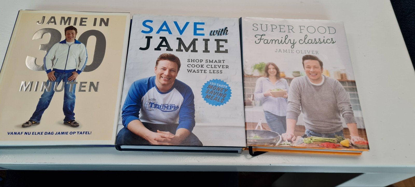 Jamie Oliver: 30 Minuten, Save with Jamie, Super F, Boeken, Gelezen, Ophalen of Verzenden, Hoofdgerechten, Jamie Oliver