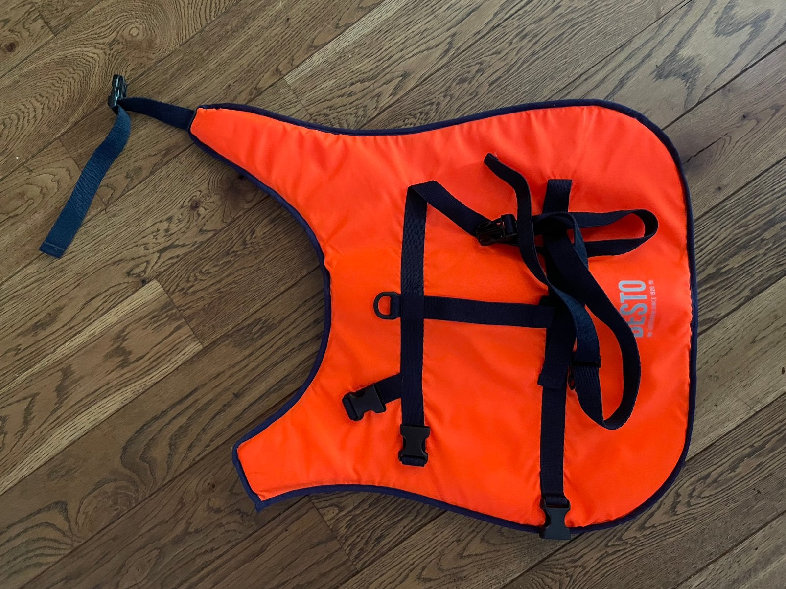 Reddingsvest voor hond, Dieren en Toebehoren, Hondenkleding, Verstelbaar, Ophalen of Verzenden, Zo goed als nieuw, Hondenzwemvest