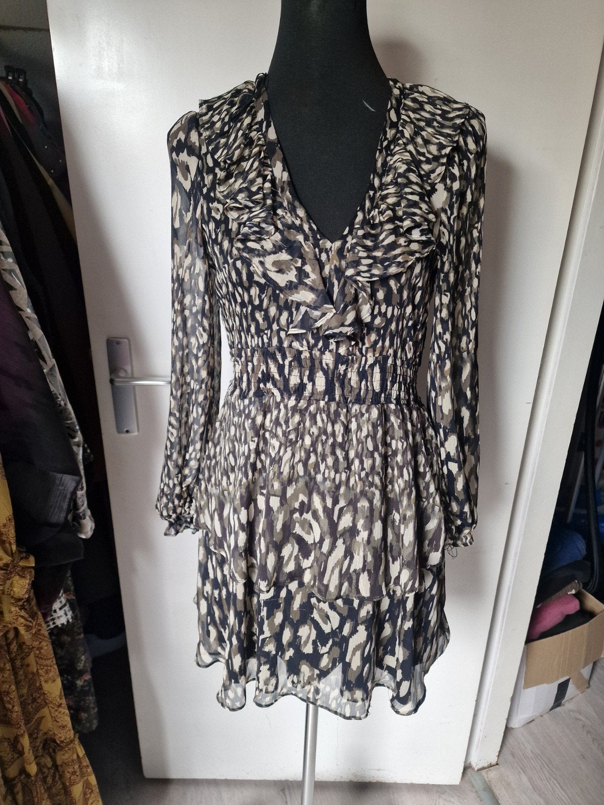 zara jurk maat xs, Kleding | Dames, Ophalen of Verzenden, Zo goed als nieuw, Maat 34 (XS) of kleiner, Boven de knie