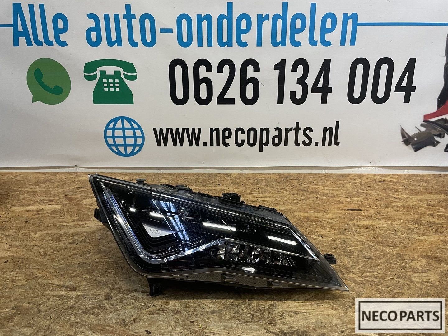 SEAT LEON 5F FACELIFT VOL LED KOPLAMP RECHTS 5F1941008J, Gebruikt, -, -, Ophalen of Verzenden