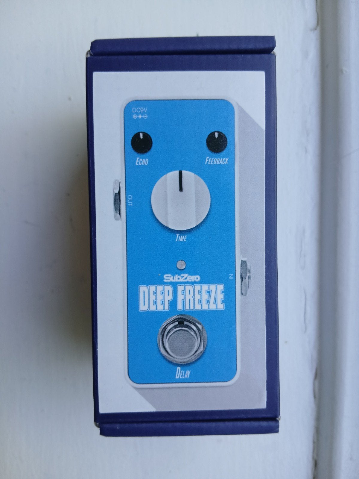 Deep Freeze gitaar effect pedaal (delay), Ophalen of Verzenden, Zo goed als nieuw, Delay of Echo