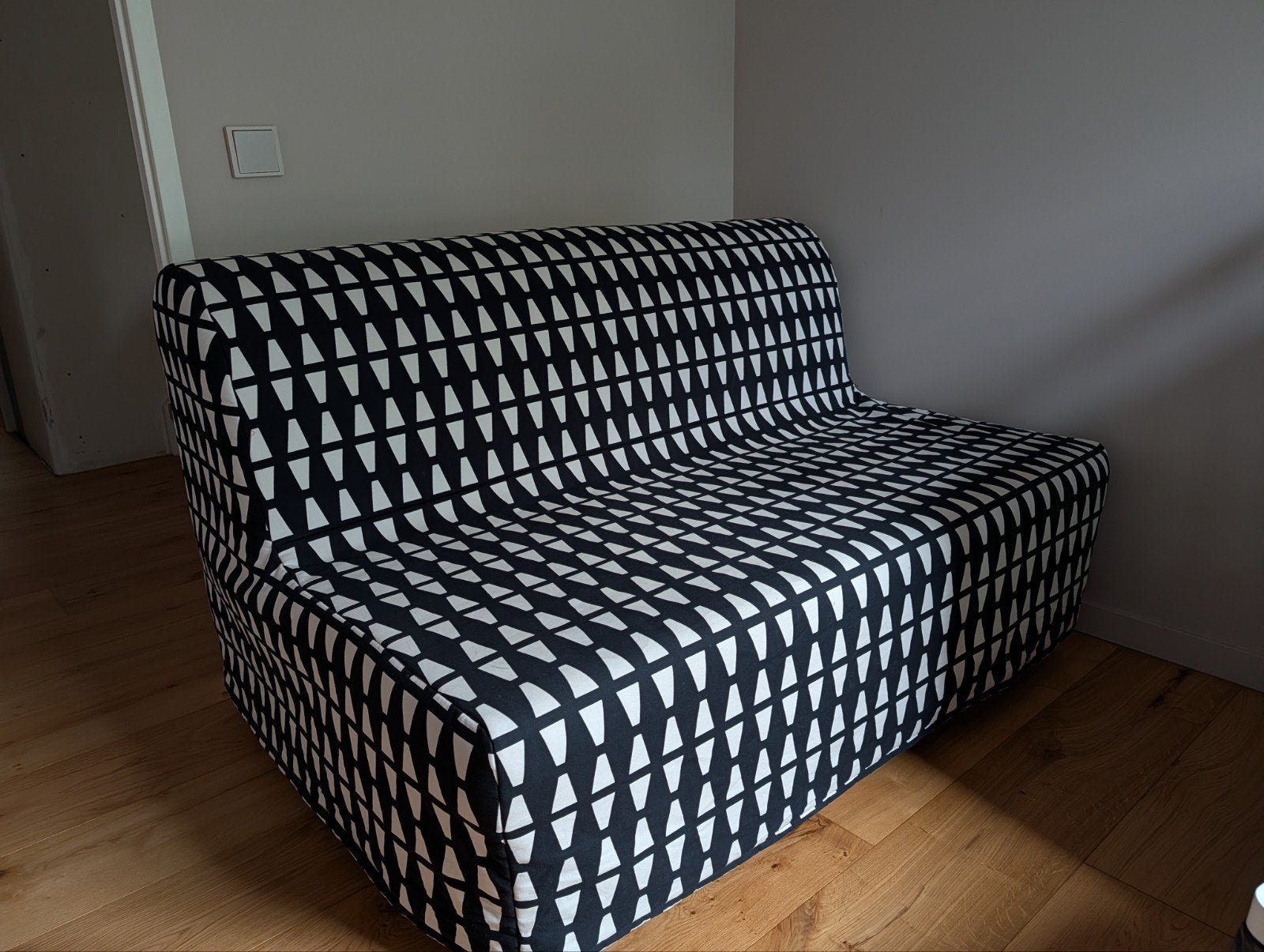 IKEA LYCKSELE LÖVÅS slaapbank / sofa bed (140 cm), Ophalen, Tweepersoons, 140 cm
