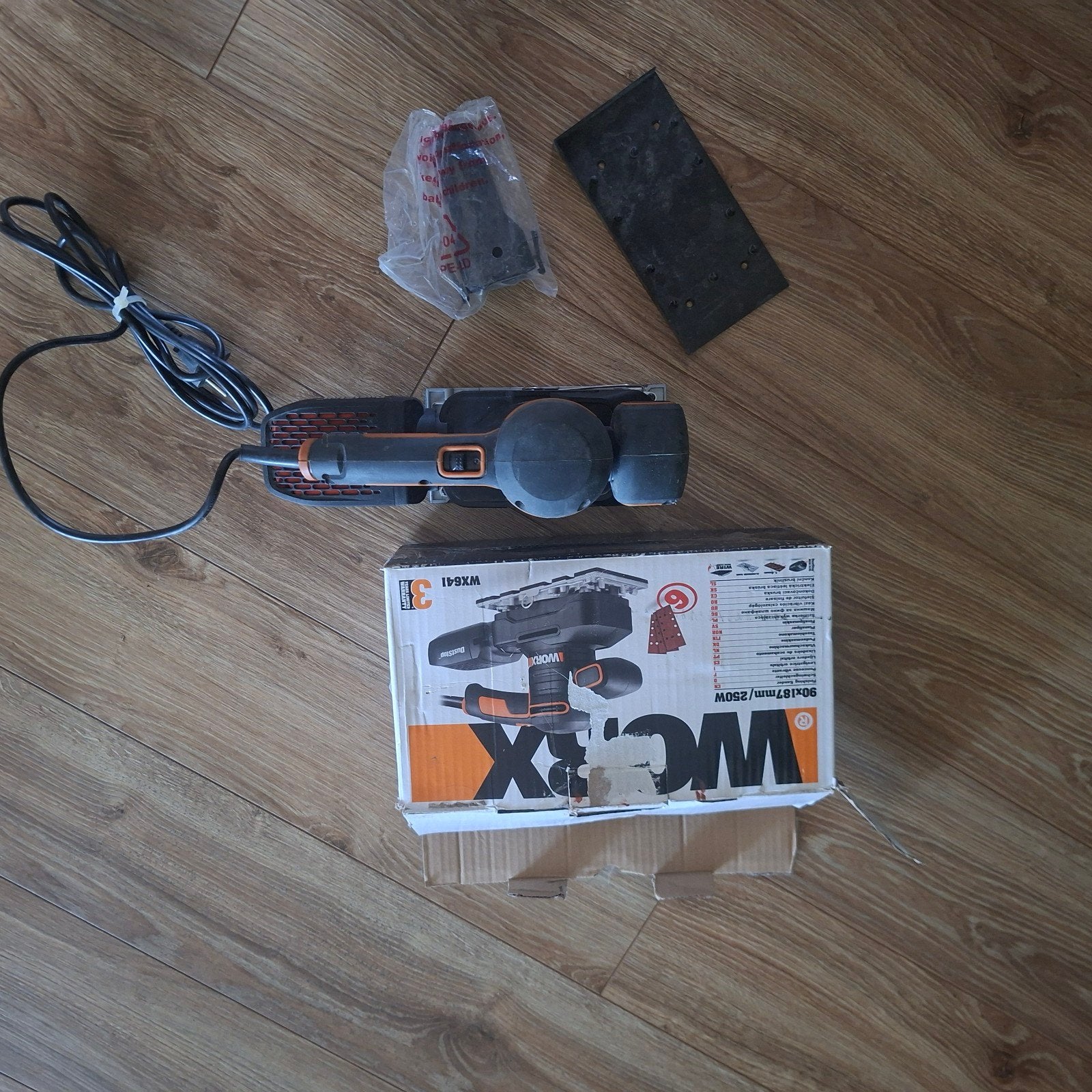 Worx wx641 schuurmachine, Ophalen of Verzenden