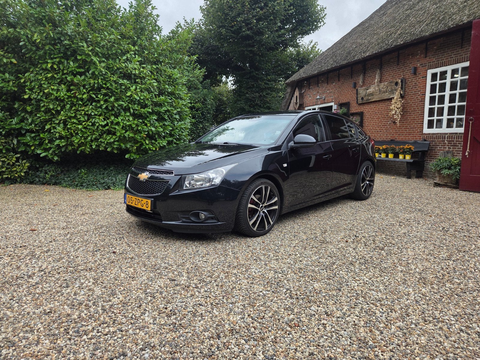 Chevrolet Cruze 1.6 83KW 2013 Zwart, Auto's, Chevrolet, Voorwielaandrijving, 1280 kg, Zwart, 4 cilinders