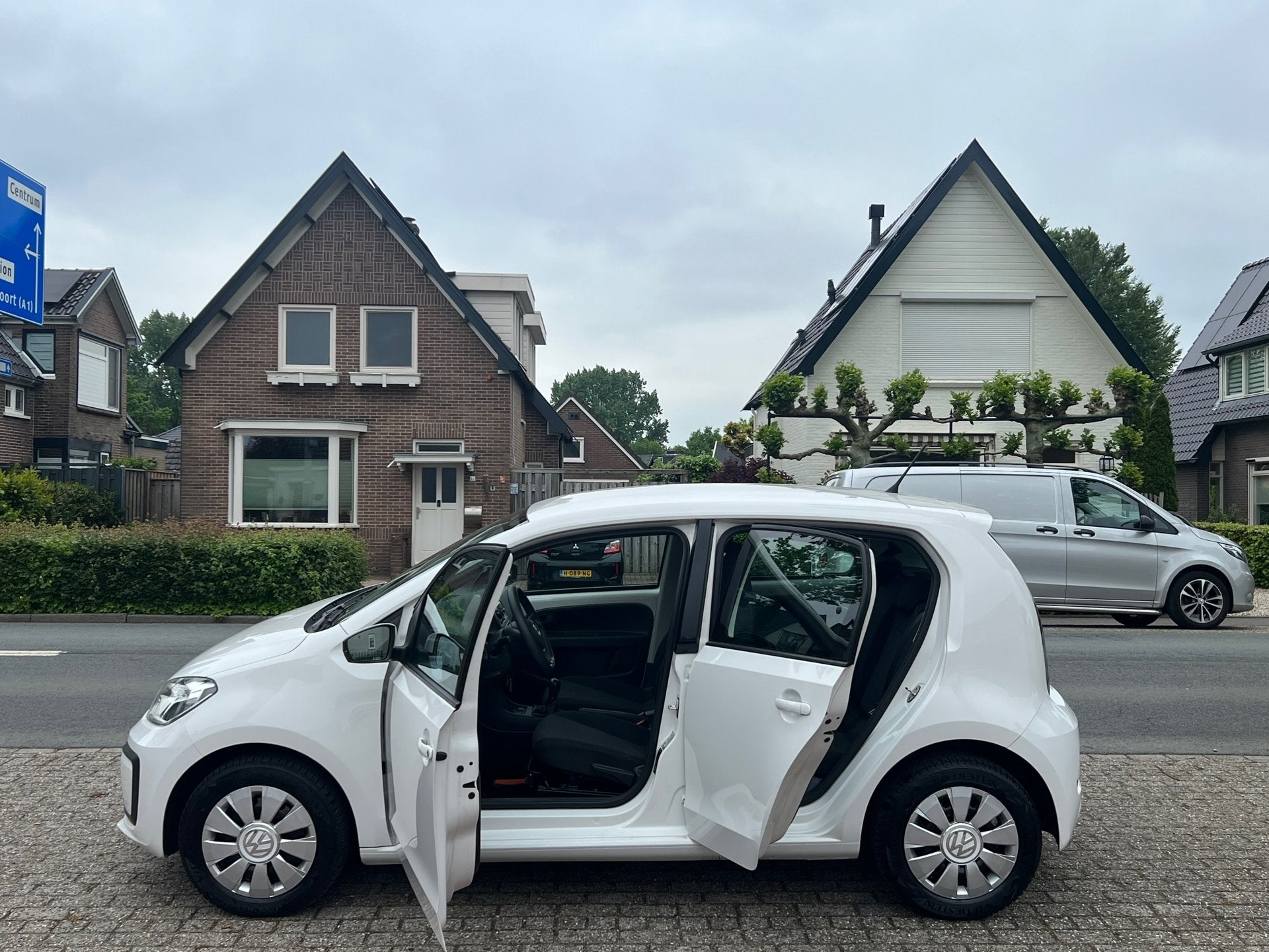 Volkswagen Up! 1.0 BMT take up! NL-AUTO-NAP, Voorwielaandrijving, Stof, Wit, Origineel Nederlands