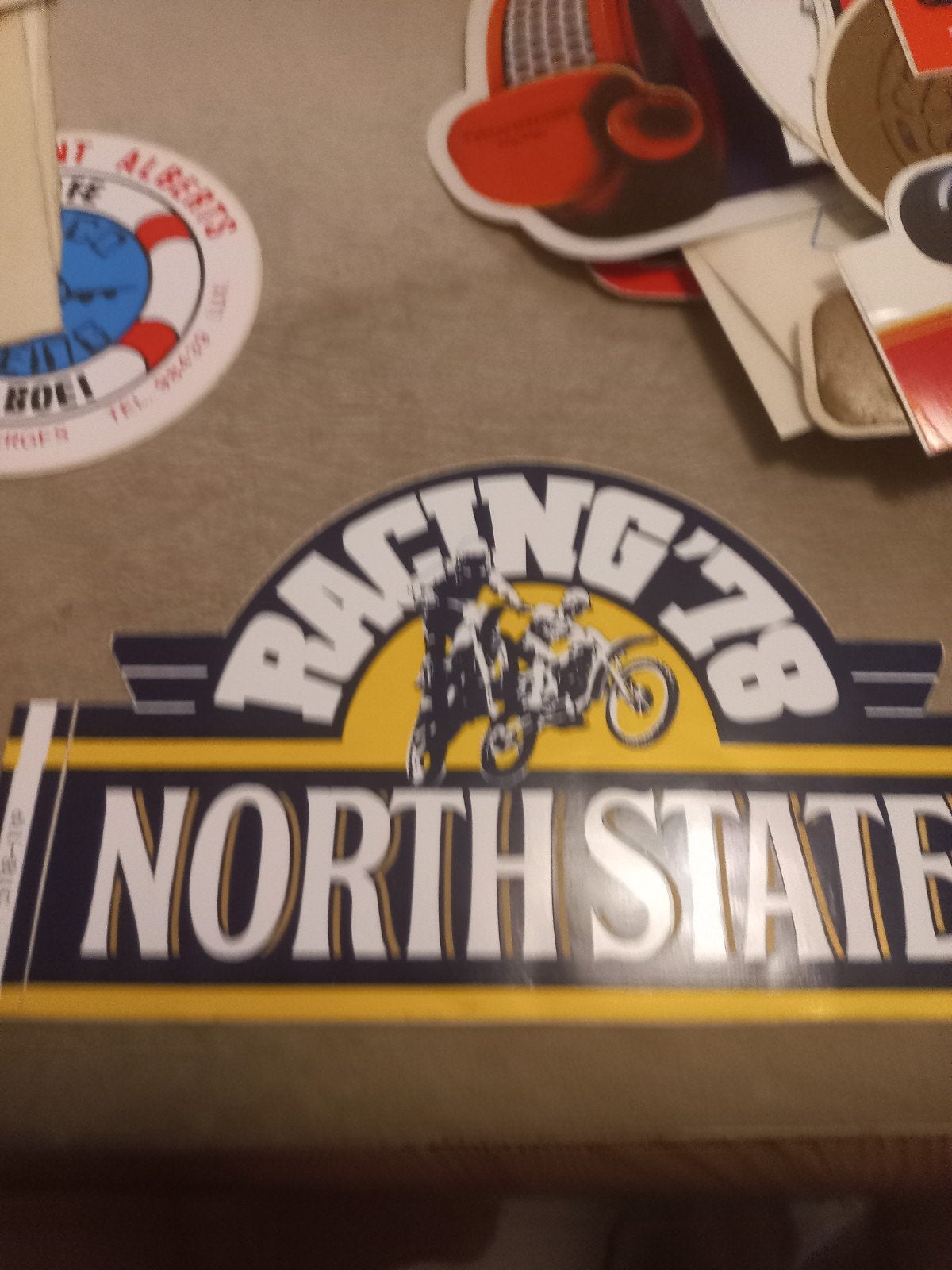 Vintage Racing '78 North State sticker, Verzamelen, Ophalen of Verzenden