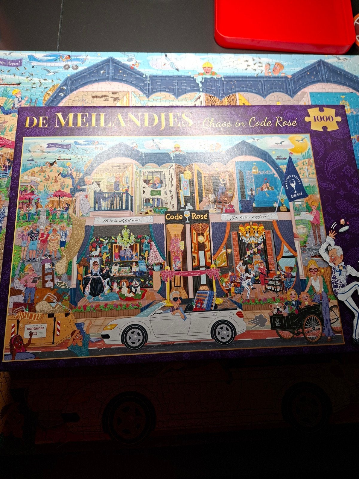 te koop meilandjes puzzel, Ophalen, 500 t/m 1500 stukjes, Zo goed als nieuw, Legpuzzel