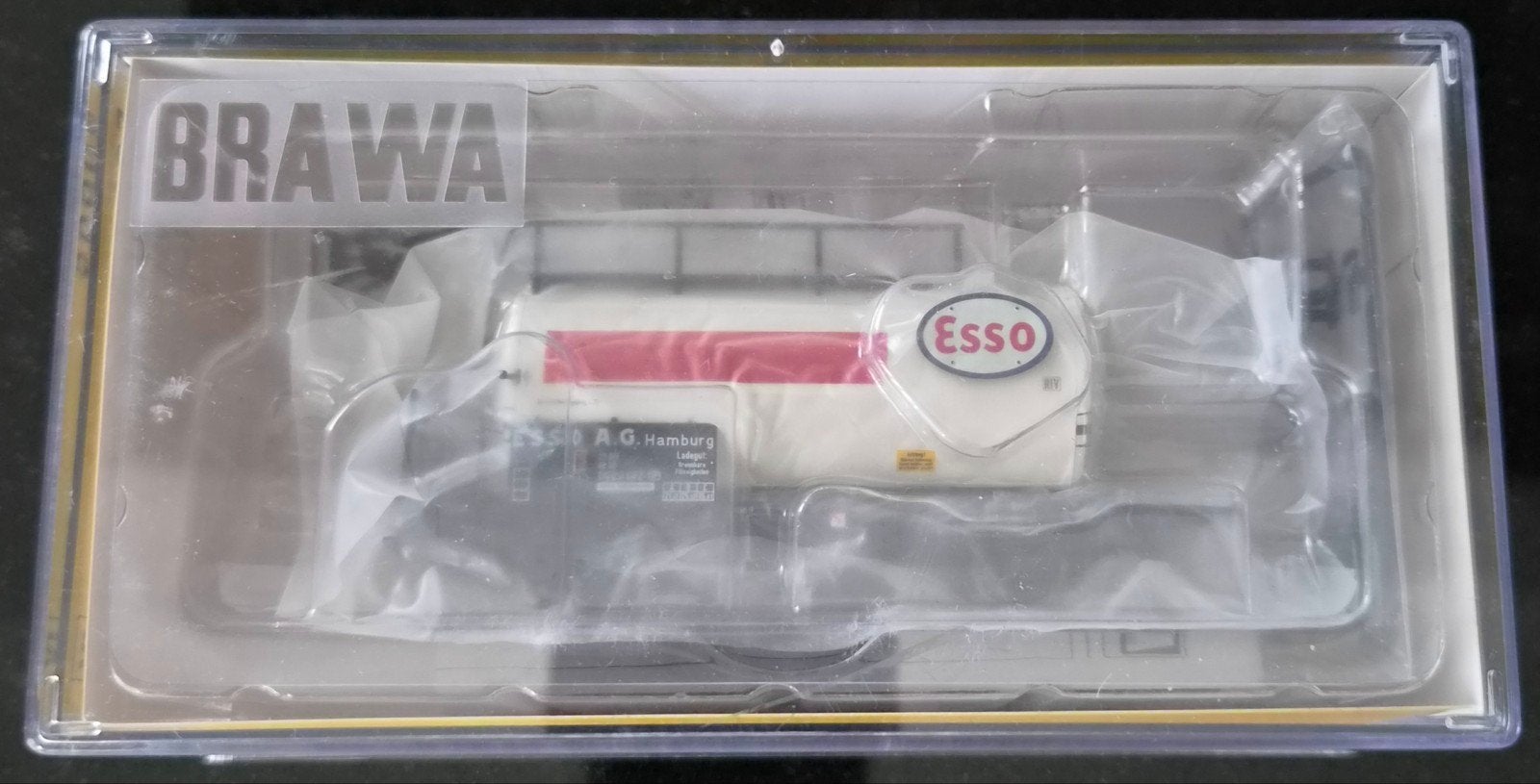 Brawa 50005 Ketelwagen 'Esso', Overige merken, Gelijkstroom, Verzenden, Wagon