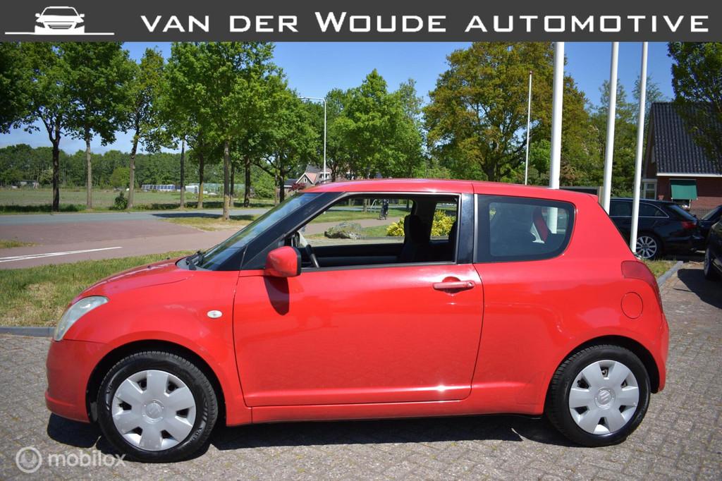 Suzuki Swift 1.3 GA 3DRS, '05 Elekt,pakket!, Auto's, Suzuki, Elektrische ramen, Stof, 31 €/maand, 400 kg