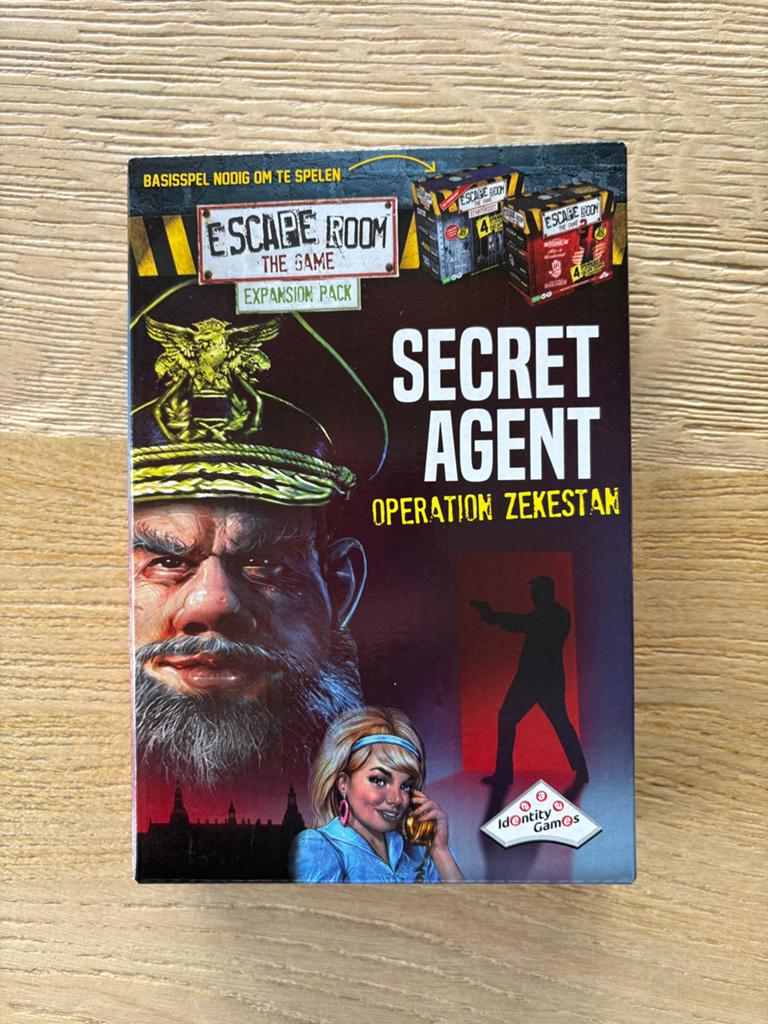 Uibreidingset voor Escape Room the game ‘Secret Agent’, Ophalen of Verzenden, Nieuw