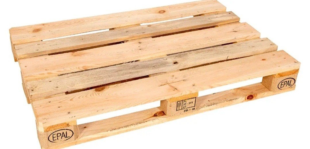 2 pallets gratis af te halen, Ophalen, Gebruikt, Steigerhout, Pallet