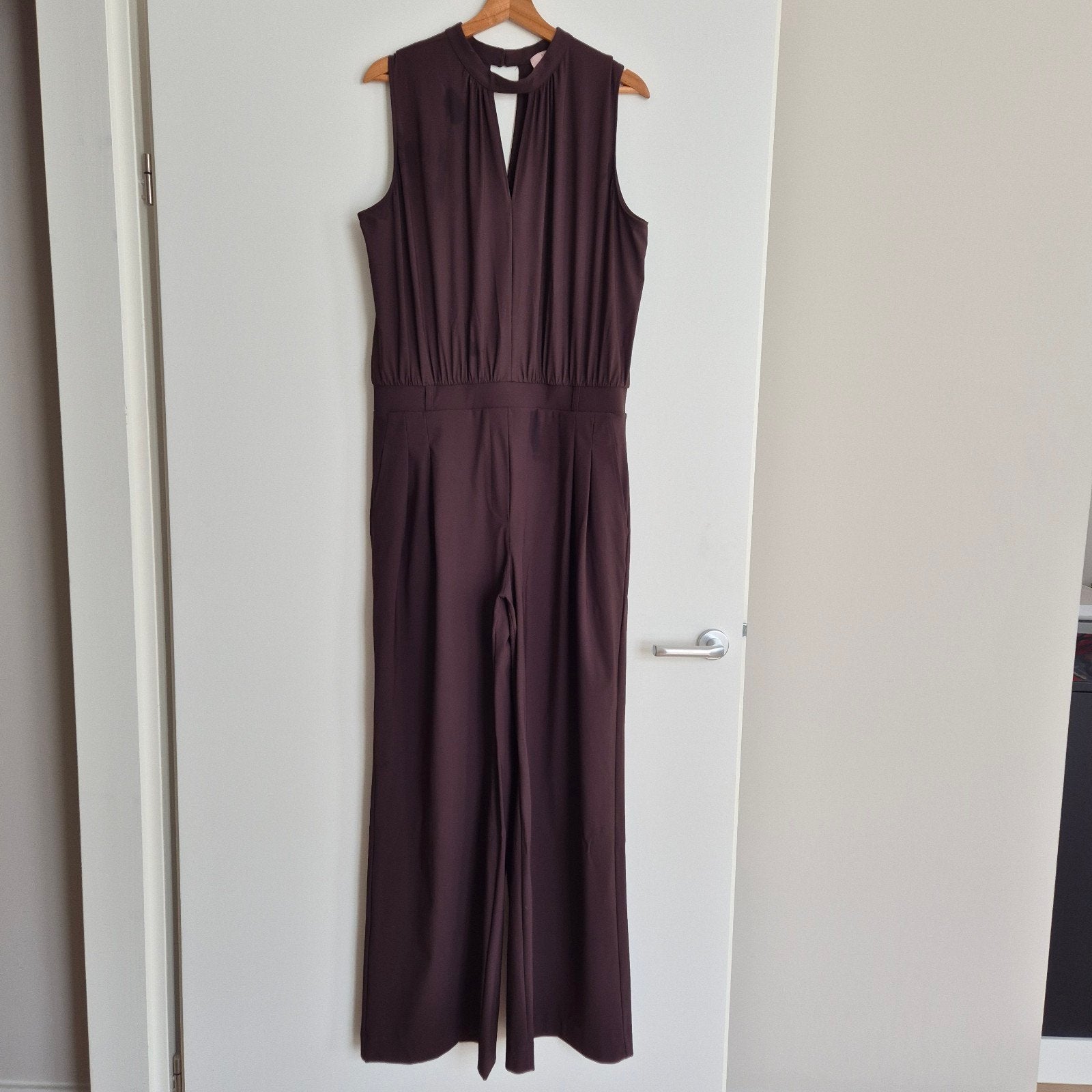 Mooie bruine jumpsuit, merk Studio Anneloes, Studio Anneloes, Bruin, Maat 42/44 (L), Ophalen of Verzenden