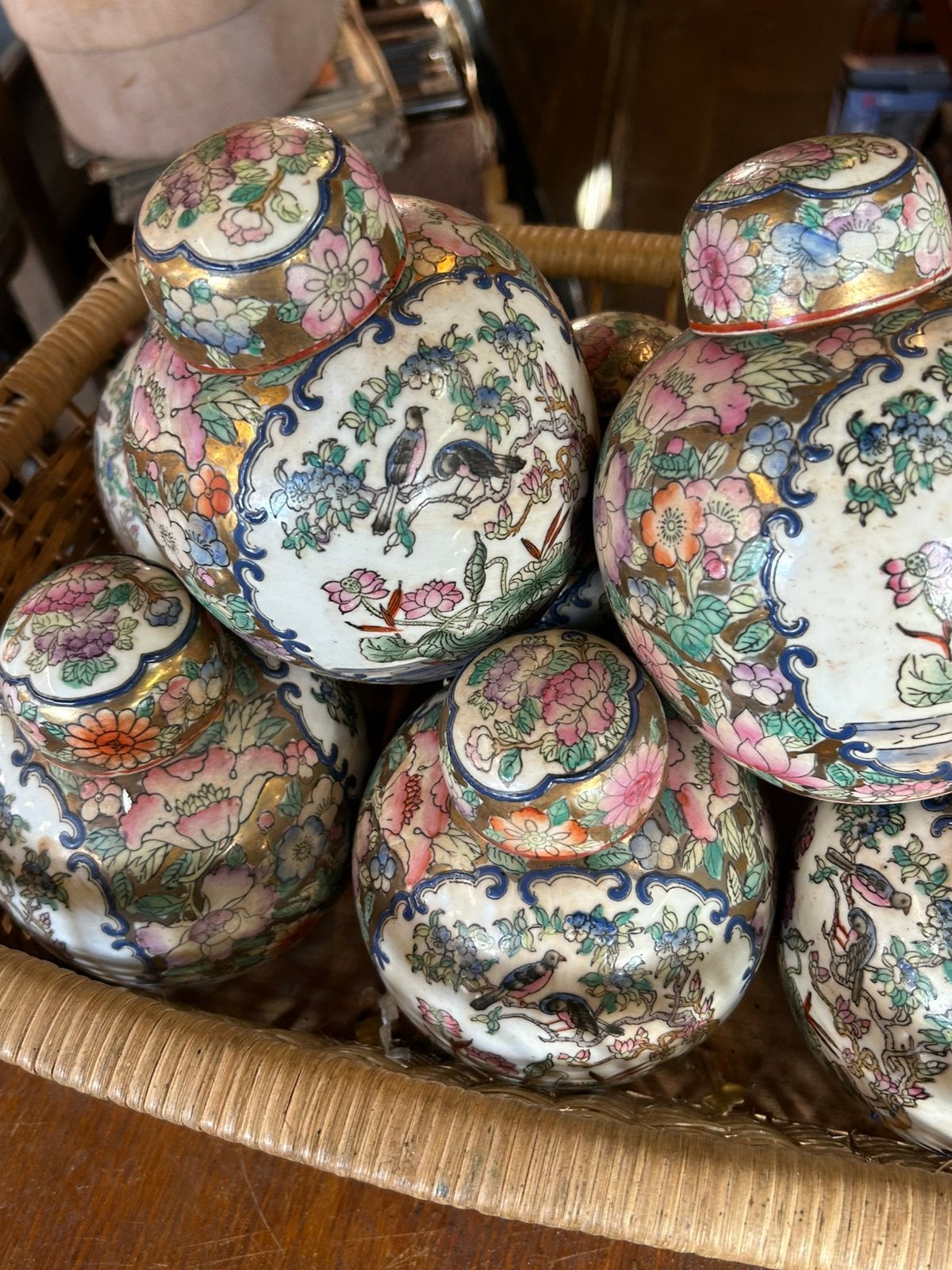 Gemberpotten, Ophalen