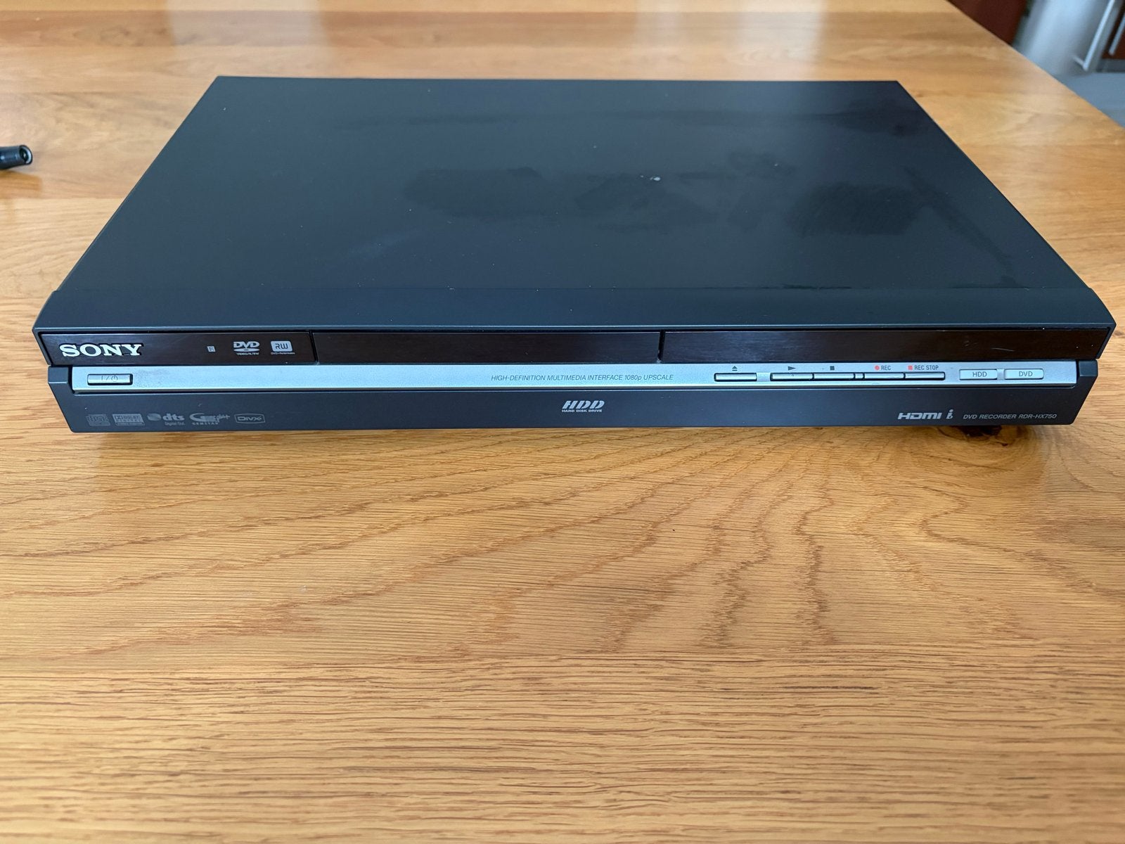 Sony RDR-HX750 DVD Recorder met HDD en HDMI, Ophalen, Gebruikt, Met harddisk, Dvd-recorder