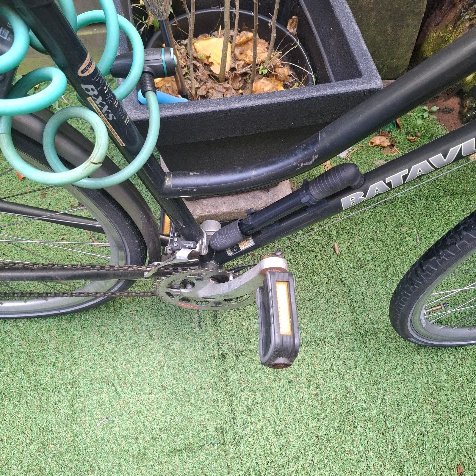 Opknapfiets Batavus fiets met versnellingen en bagagedrager, Ophalen, Velgrem, Versnellingen, Batavus