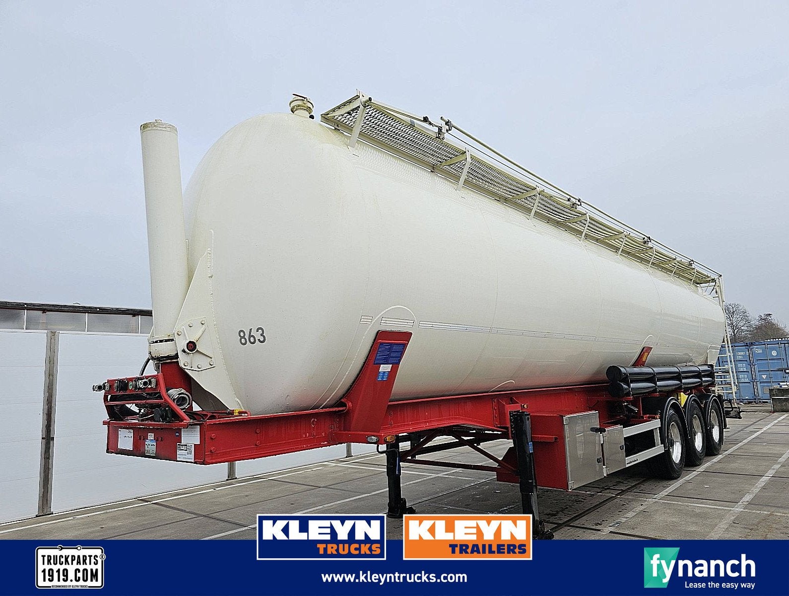 KASSBOHRER KIP 60, Overige kleuren, Bedrijf, ABS, Aanhangers en Opleggers