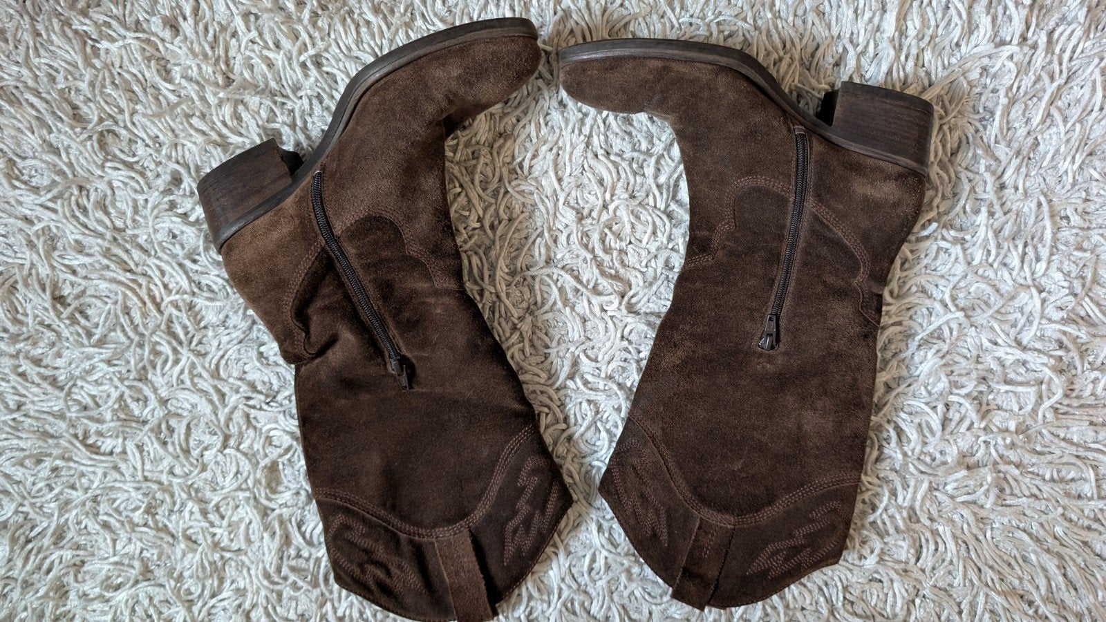 Bruine suède cowboylaarzen Via Vai, Via Vai, Bruin, Lage of Enkellaarzen, Ophalen of Verzenden