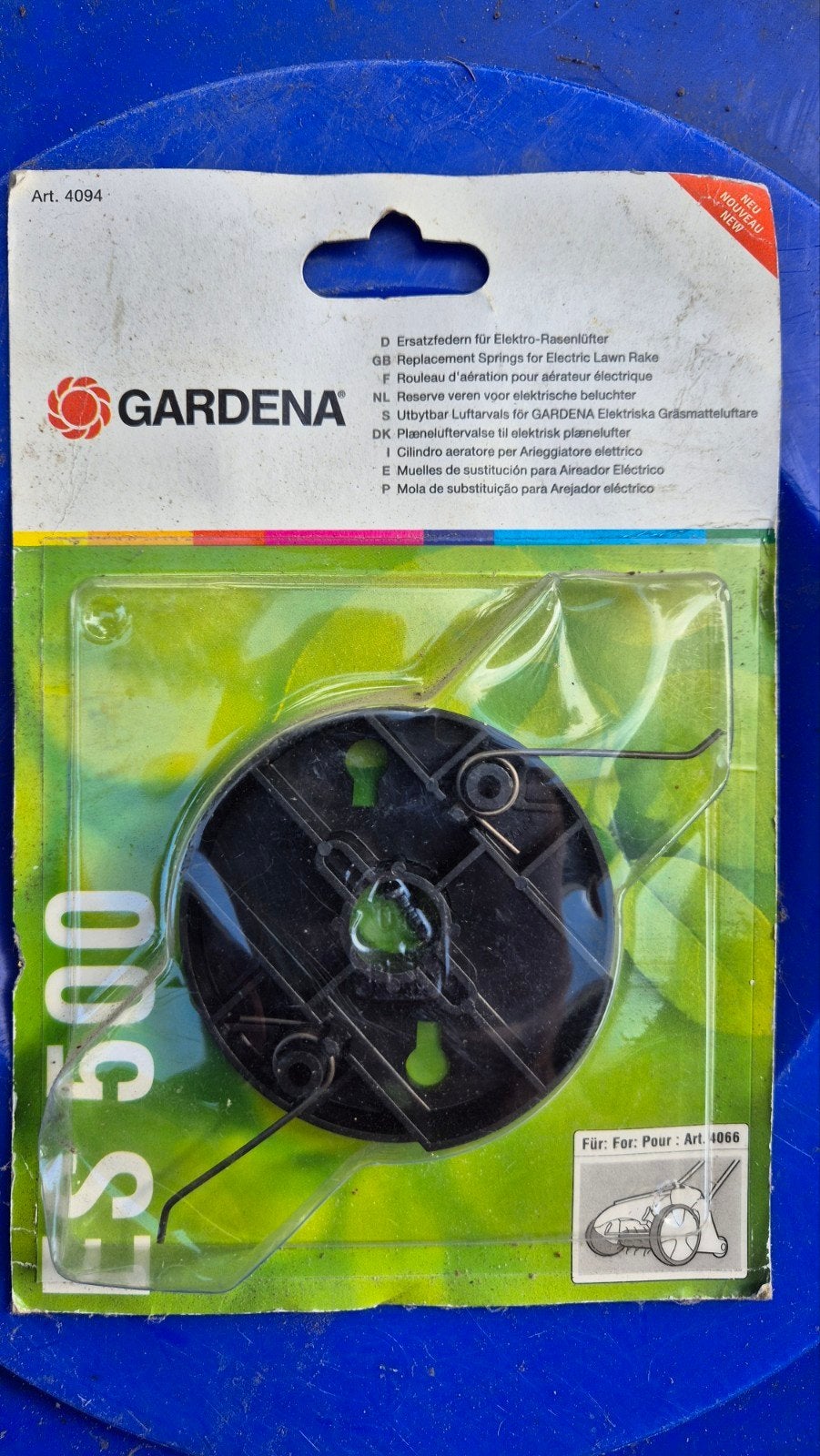 GARDENA ES 500 Vervangingsveren voor Grasbeluchter, Ophalen of Verzenden, Nieuw, Elektrische grasmaaier, Gardena