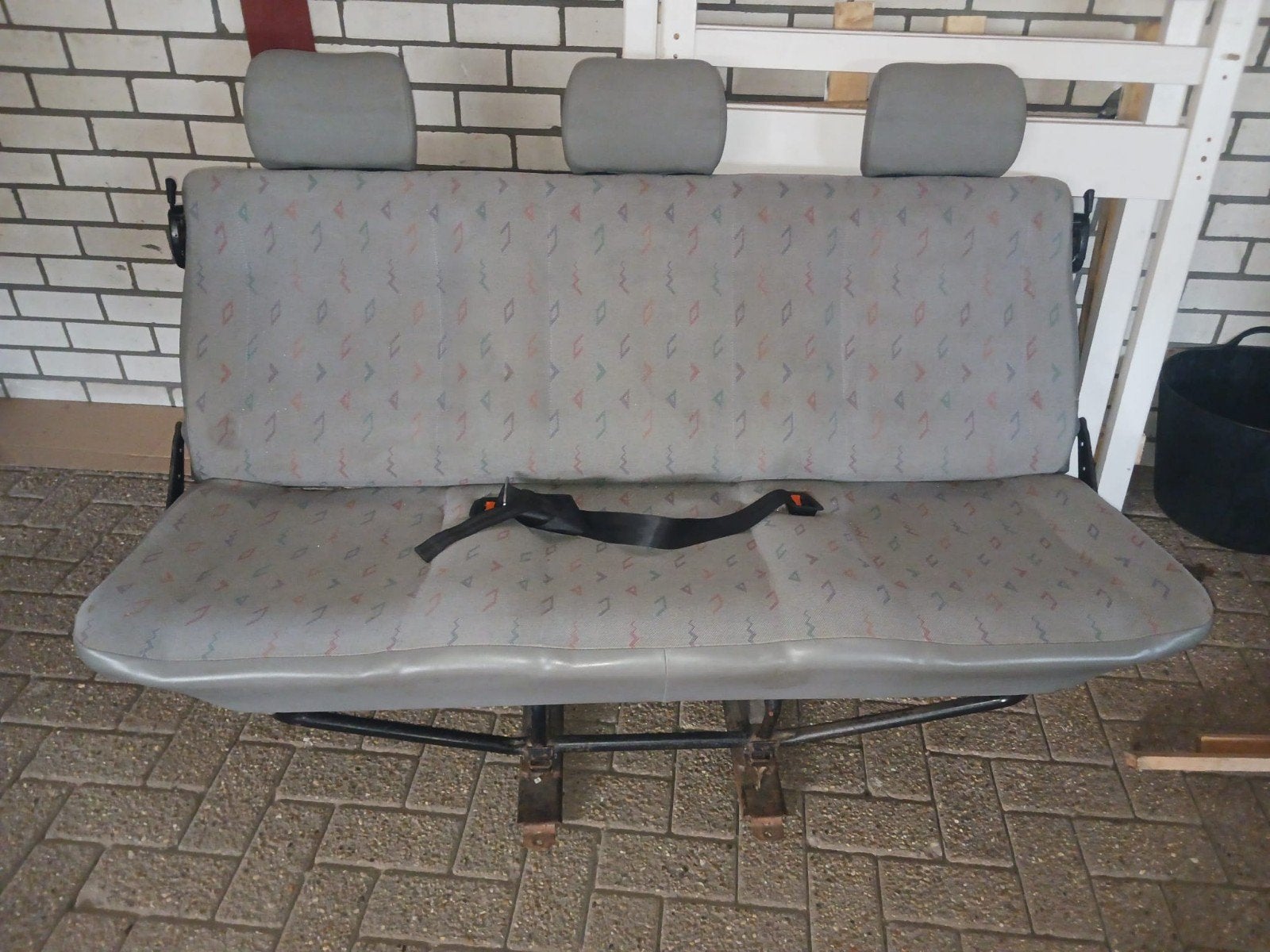 Volkswagen T4 3e zitrij met gordels, Auto-onderdelen, Interieur en Bekleding, Ophalen, Gebruikt, Volkswagen