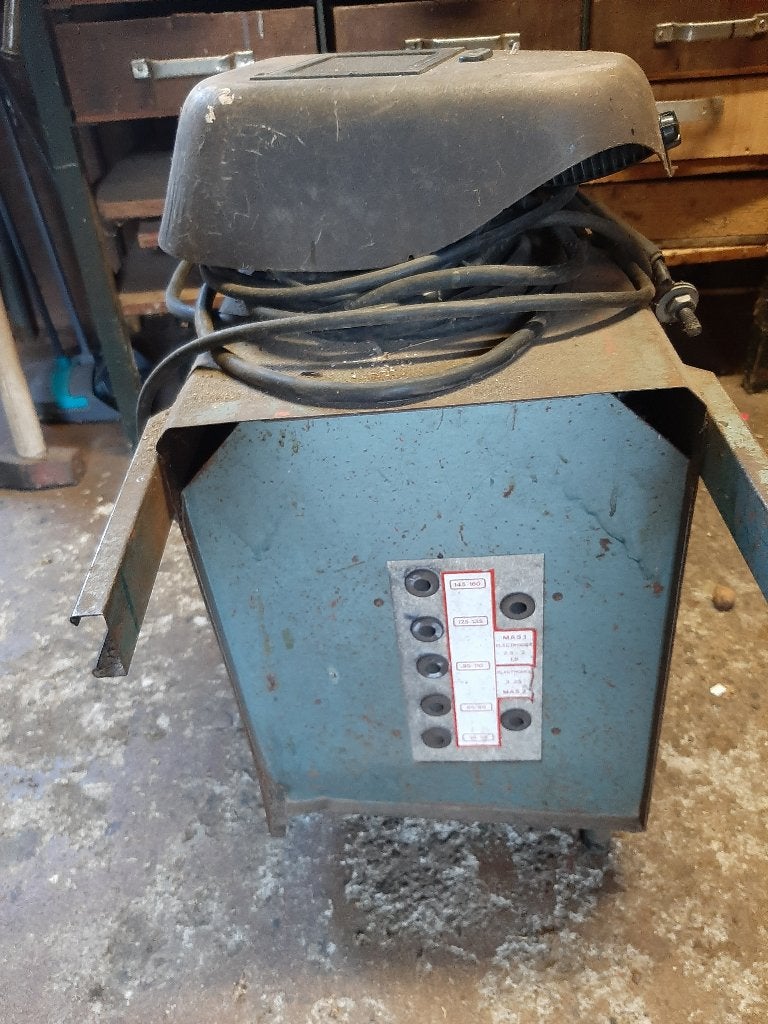 Lasapparaat, Ophalen, Gebruikt, 150 tot 250 ampère, Elektroden