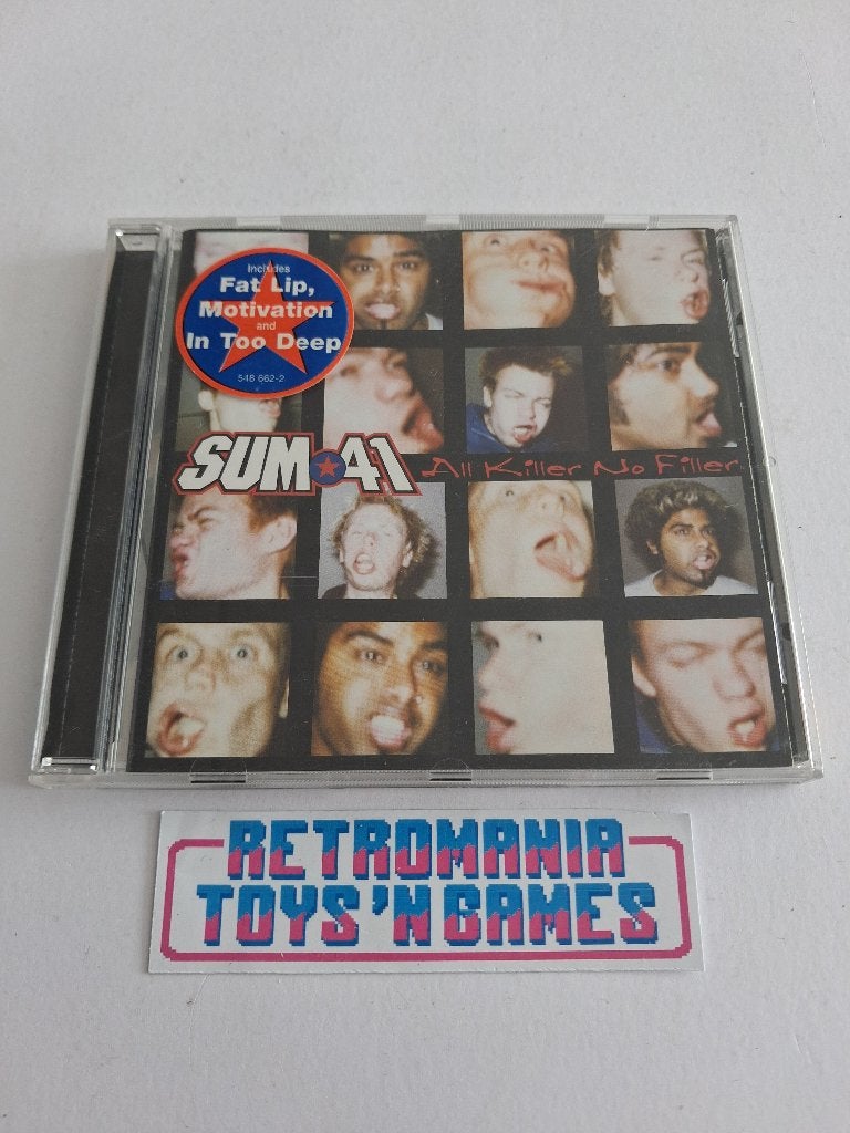 cd rock - sum 41: all killer no filler, Verzenden, Zo goed als nieuw, Poprock