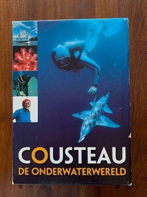Cousteau de onderwaterwereld  6 dvd box, Engels, Alle leeftijden, Nederlands, Natuur
