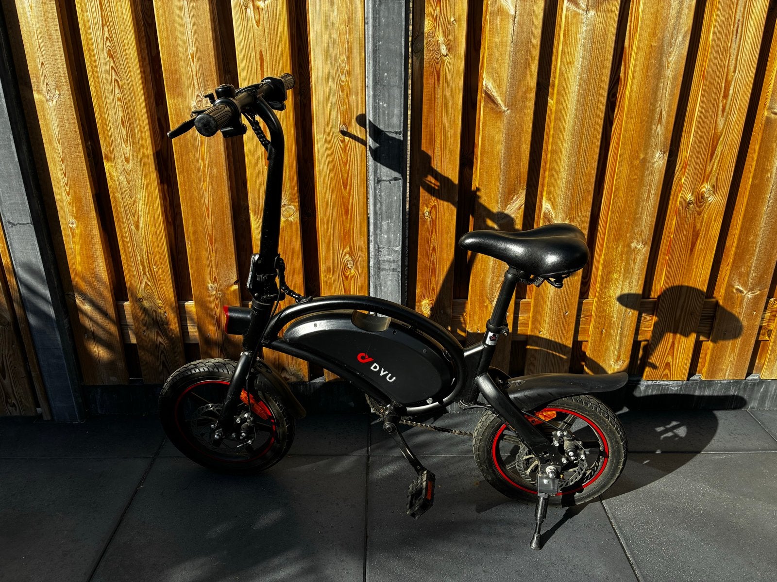 DYU elektrische vouwfiets, Ophalen of Verzenden, Gebruikt, Overige merken
