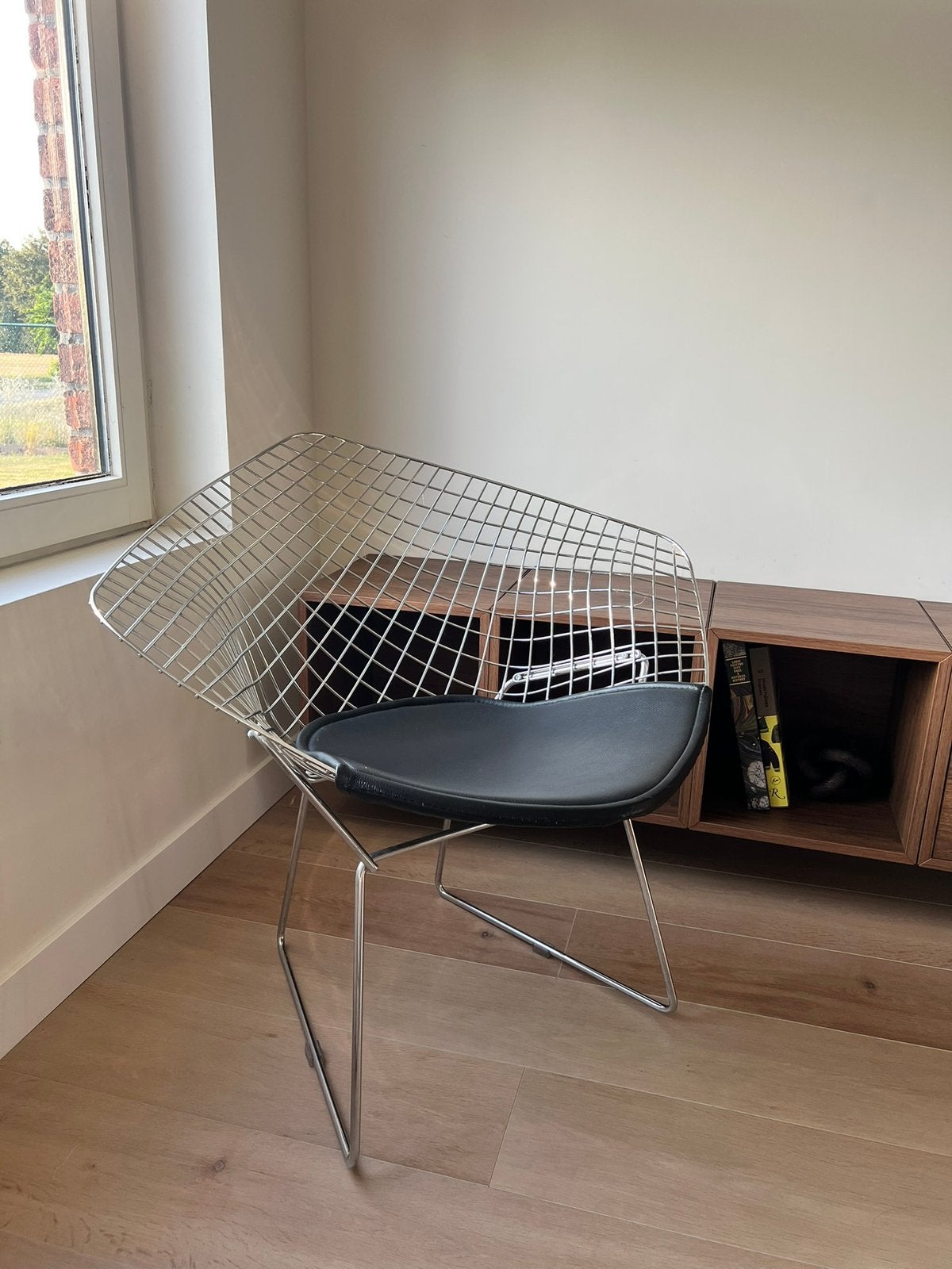 Diamond chair geïnspireerd op Knoll by Harry Bertoia, Ophalen, Zo goed als nieuw
