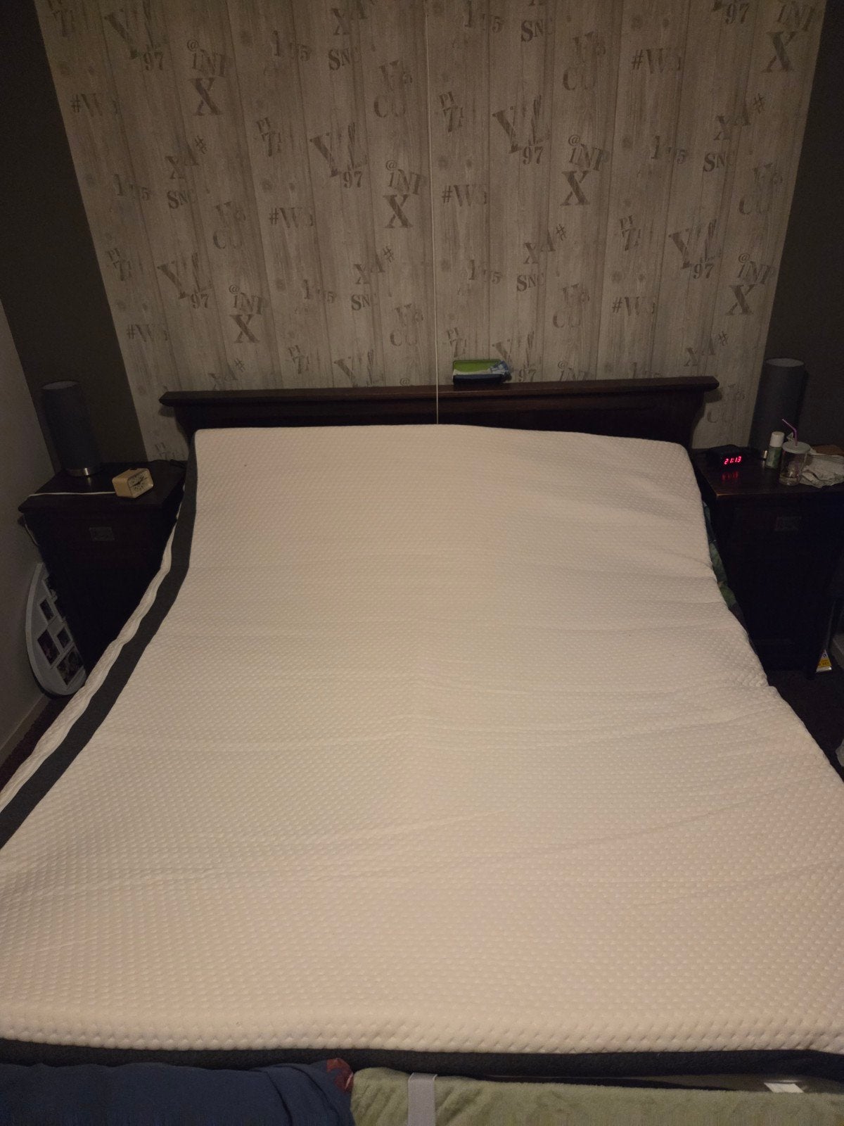 Matras topper 160x200cm, Huis en Inrichting, Slaapkamer | Boxsprings, Ophalen, Tweepersoons, Zo goed als nieuw, 160 cm
