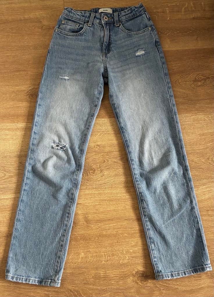 Spijkerbroek maat 158 Shoeby, Ophalen of Verzenden, Zo goed als nieuw, Meisje, Broek