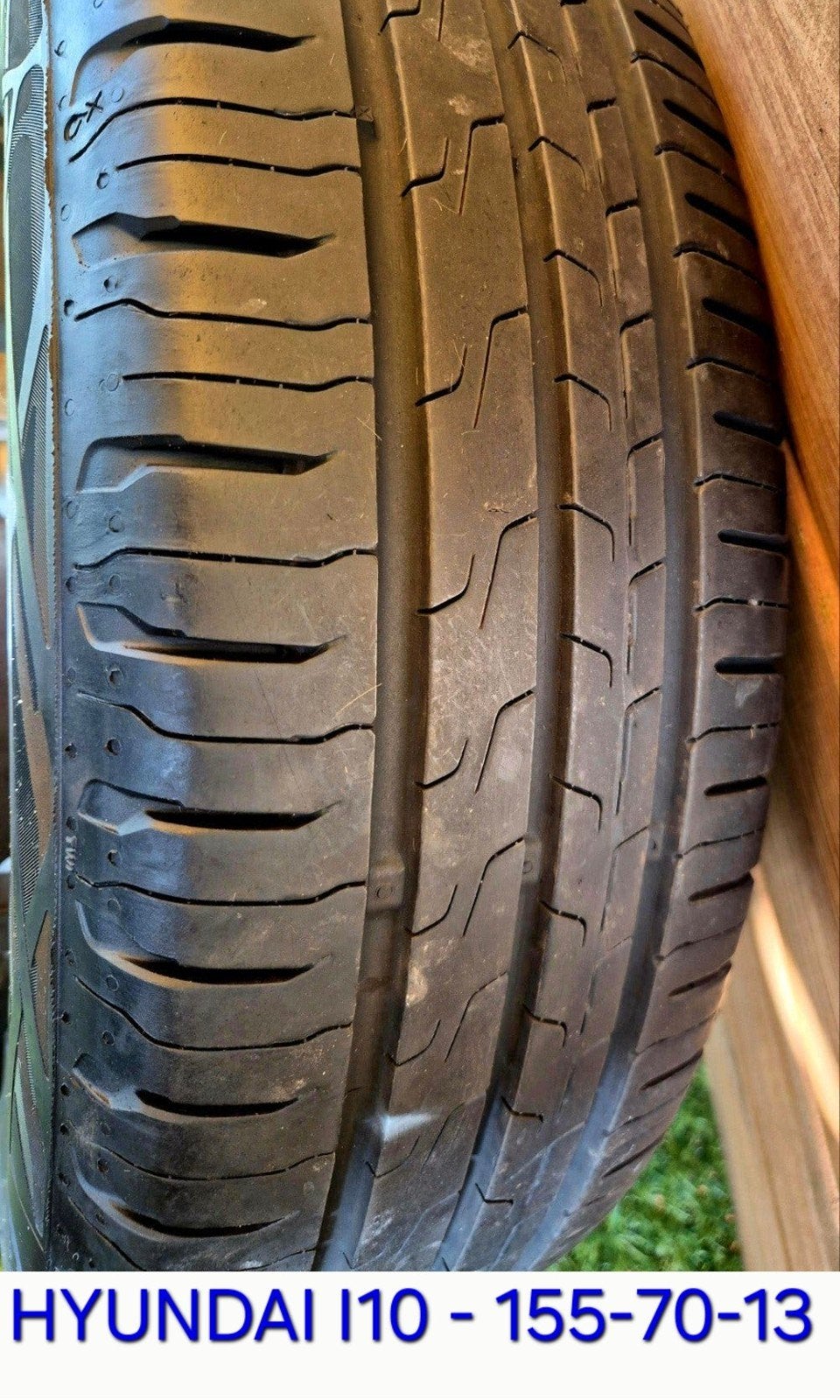 Continental EcoContact 6 - banden hyundai i10 -155 70 R 13 T, Auto-onderdelen, Banden en Velgen, Ophalen, 155 mm, 13 inch, Banden en Velgen