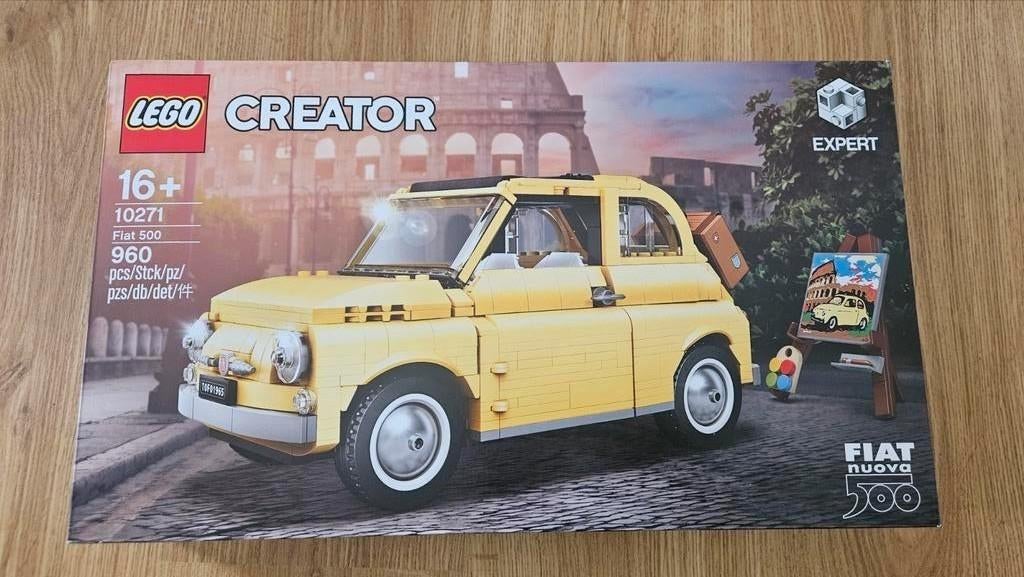 Lego Fiat 500 10271, Lego, Nieuw, Ophalen of Verzenden, Creator