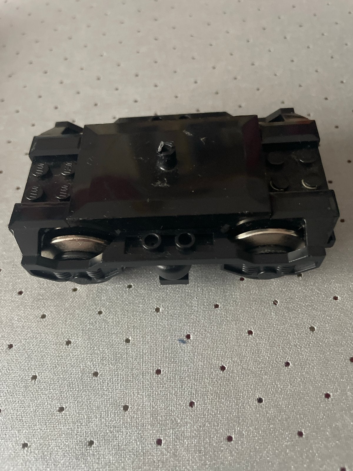 Lego treinwagon onderstel - Zwart, Overige merken, Gebruikt, Gelijkstroom of Wisselstroom, Wagon