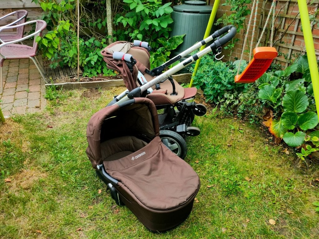 Kinderwagen, merk: Maxi Cosi 2 in 1., Kinderen en Baby's, Kinderwagens en Combinaties, Ophalen, Gebruikt, Combiwagen, Maxi-Cosi