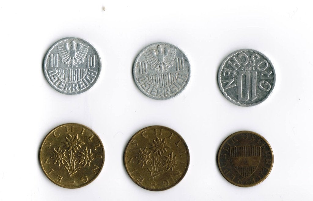 Oostenrijk Schilling munten 1957 - 1989, Ophalen of Verzenden, Oostenrijk