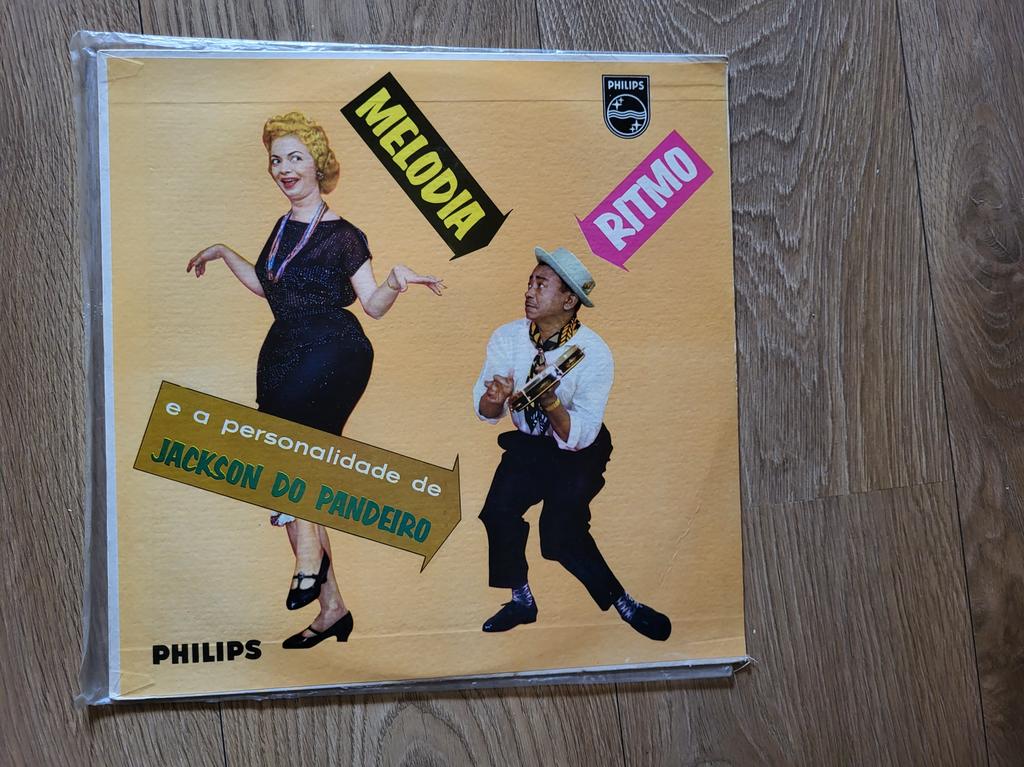 Zeldzaam jackson do pandeiro lp melodia ritmo, Ophalen of Verzenden, Zo goed als nieuw, 12 inch