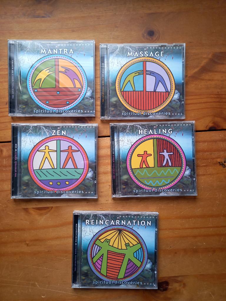 5 x CD Spiritual Discoveries (Mantra, Massage, Zen, Healing), Ophalen of Verzenden, Gebruikt, Boxset