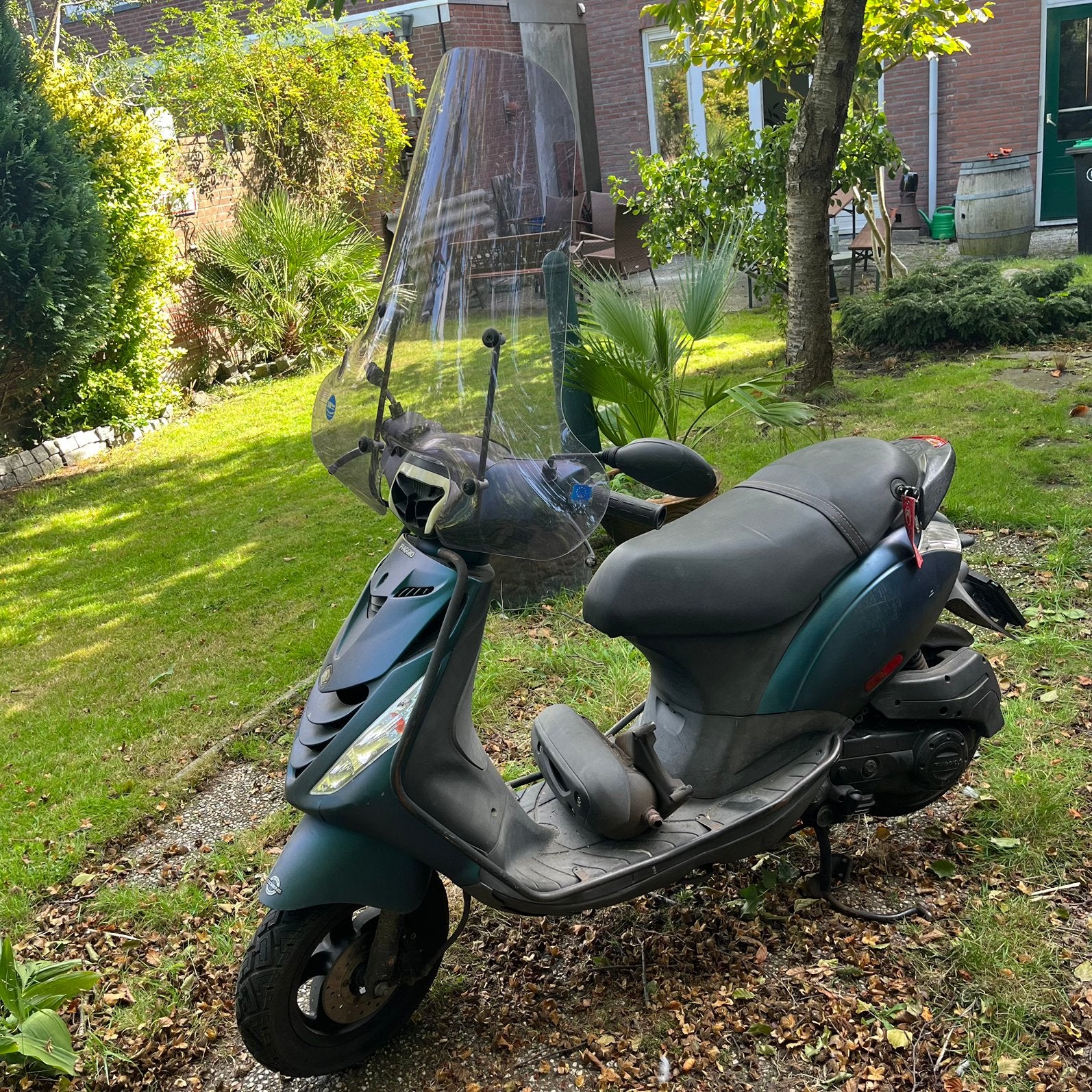 Piaggio zip (snor blauw kenteken), Ophalen, Gebruikt, Zip, Benzine