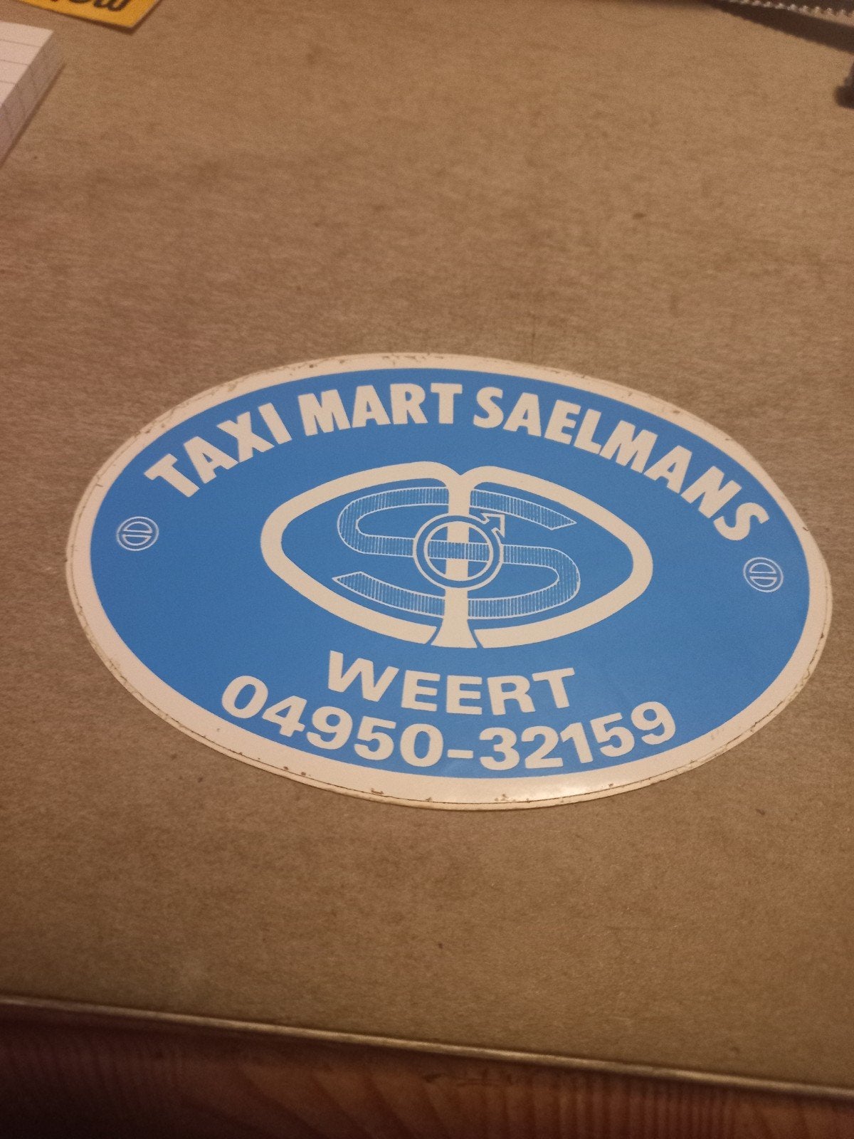 Vintage Taxi Mart Saelmans, Verzamelen, Ophalen of Verzenden, Gebruikt