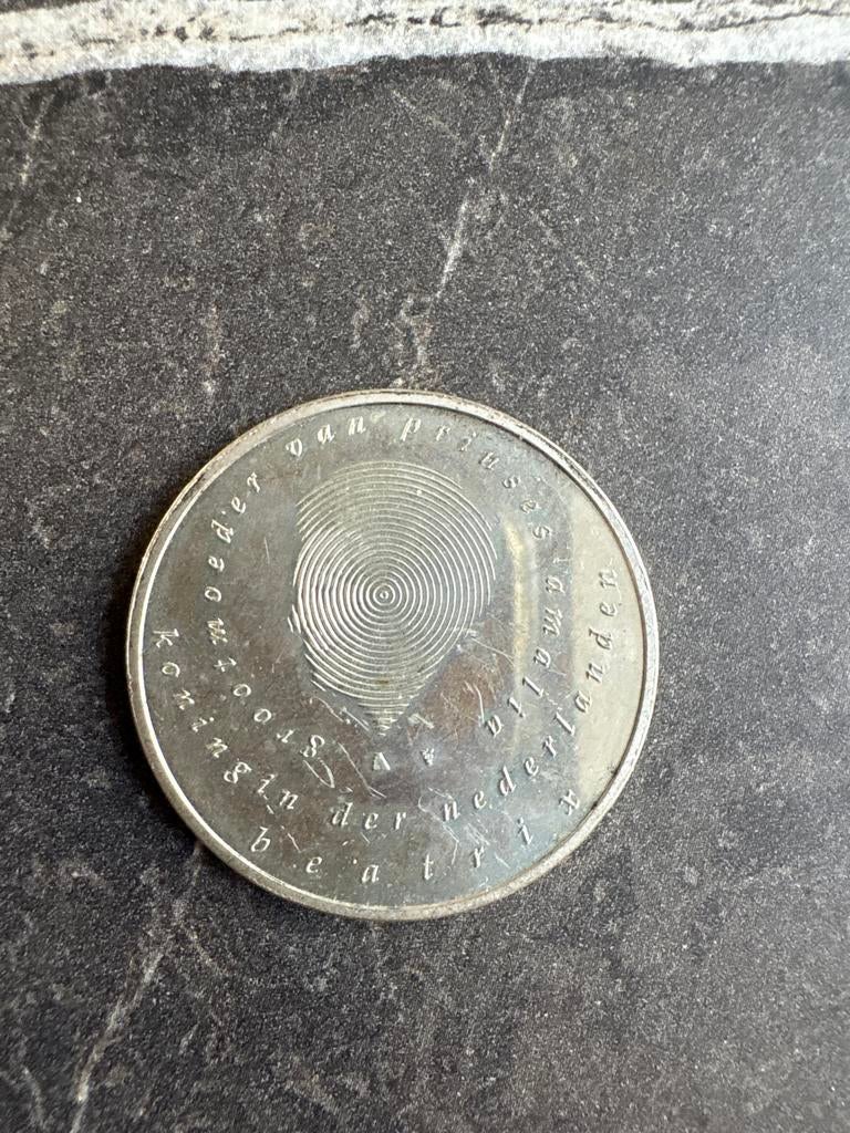 10 Euro Zilveren Munt 2004 - Geboorte Prinses Amalia, Postzegels en Munten, Munten | Nederland, Koningin Beatrix, Zilver, Euro's