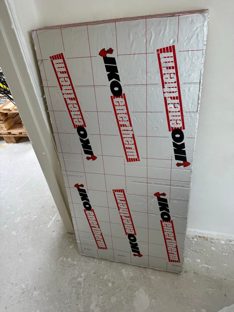PIR isolatieplaten 30mm en 40mm, Gebruikt, Hardschuim (Pir), Minder dan 5 m², Vloerisolatie