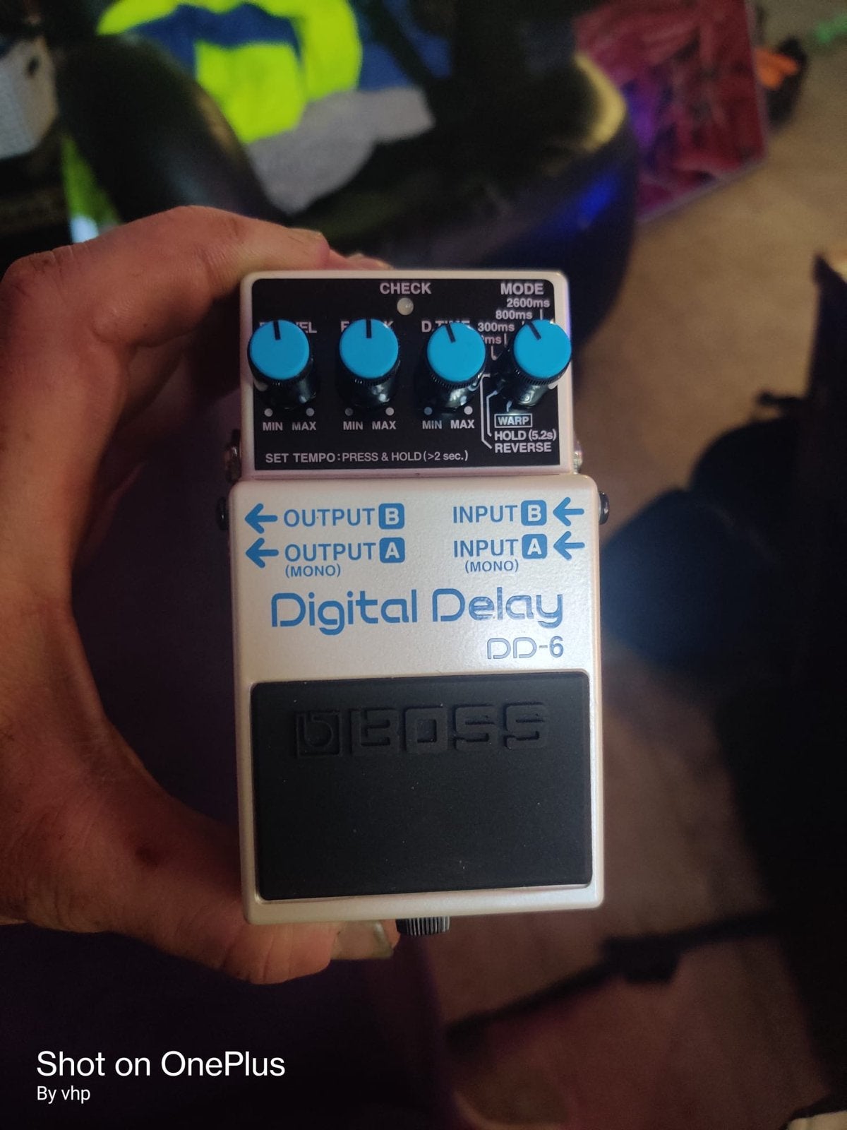 Boss DD-6 Digital Delay gitaarpedaal, Ophalen of Verzenden, Gebruikt, Delay of Echo