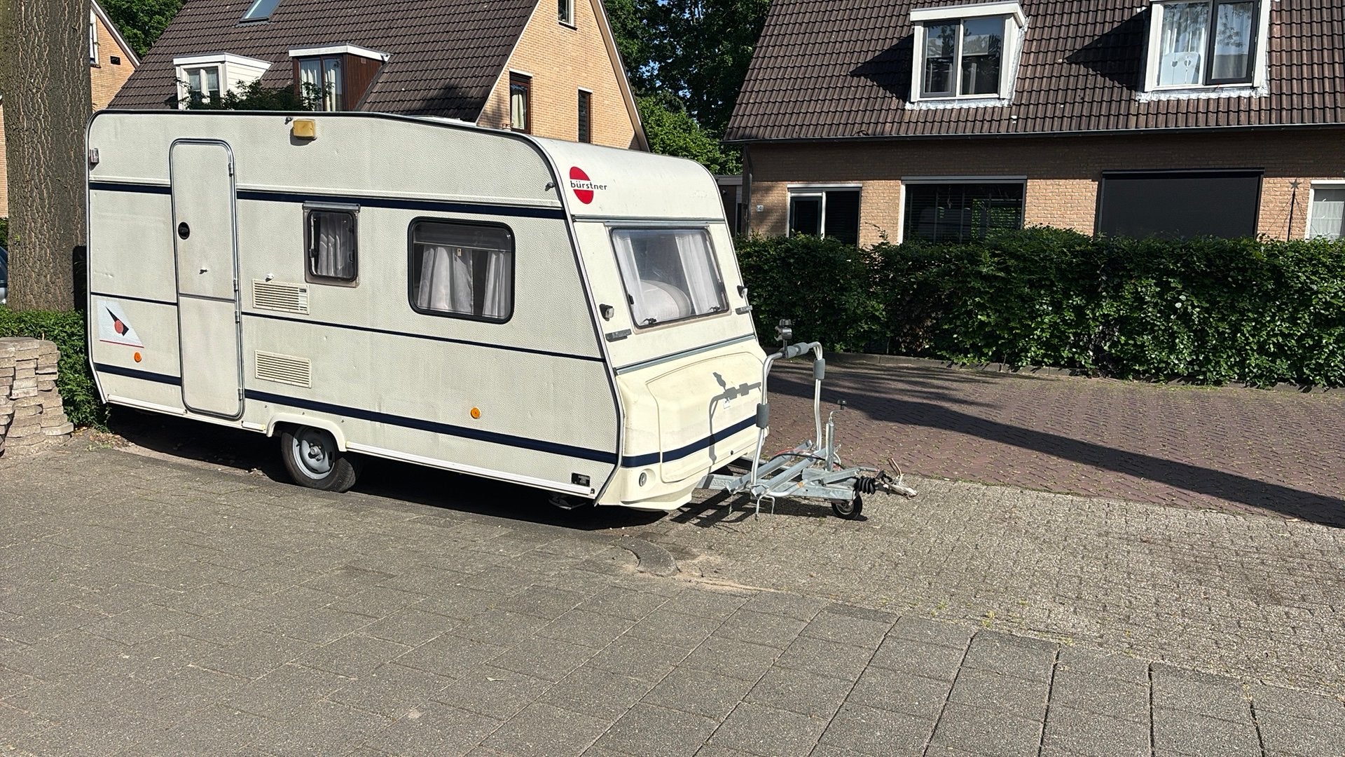 Burstner caravan met voortent., Caravans en Kamperen, Ophalen of Verzenden, Gebruikt