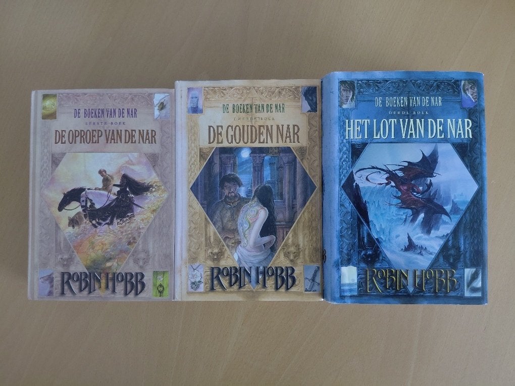Robin Hobb De Boeken van de Nar trilogie, Boeken, Verzenden, Gelezen, Robin Hobb