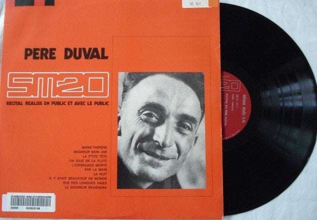 Pere Duval - Recital de Pere Duval, Ophalen of Verzenden, Gebruikt, 12 inch, EP