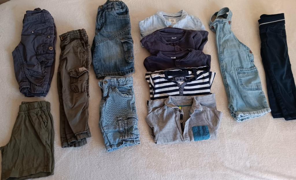 Pakket kledij maat 92 jongen (12 stuks), Ophalen, Gebruikt, Jongen